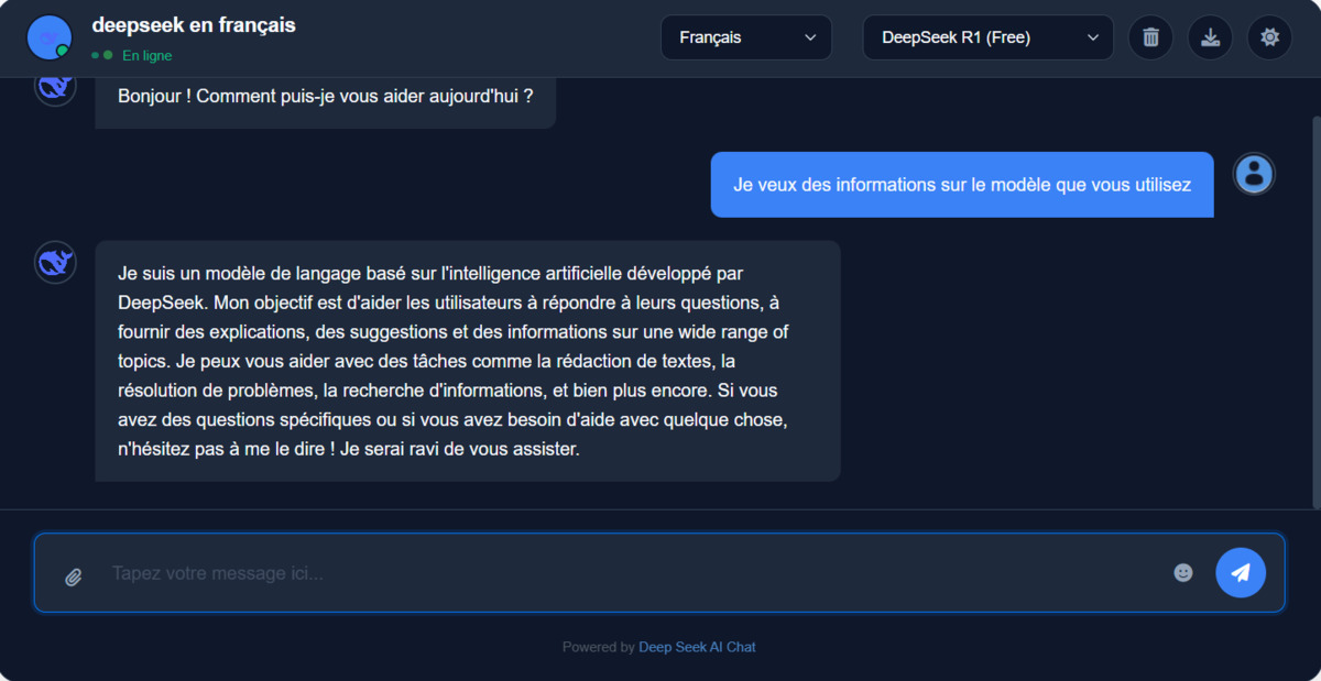 Commencez à discuter