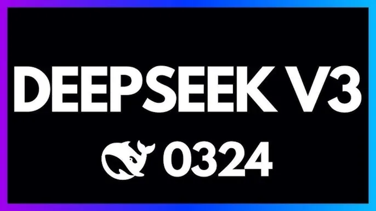 La start-up chinoise DeepSeek lance son nouveau modèle d’IA open source DeepSeek-V3 0324